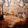 Cruche ou gourde en terre cuite vernissée jaune - Provence XIXe – Image 4
