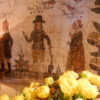 Toile peinte du Dalarna - Art populaire ca.1800