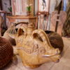 Cruche ou gourde en terre cuite vernissée jaune - Provence XIXe – Image 9