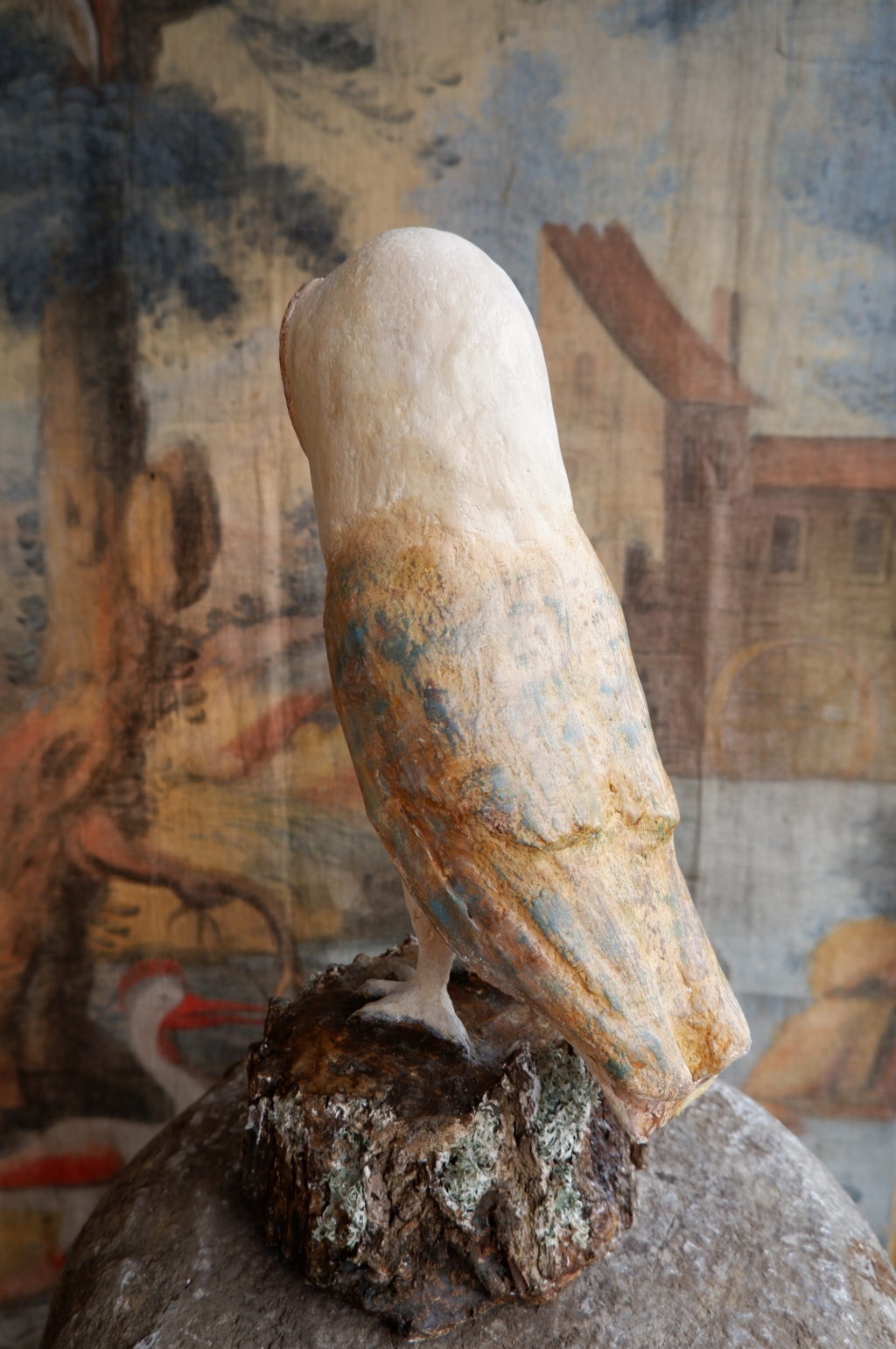 Large paper-mache owl - Image 2