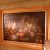 Nature morte huile sur toile fin XIXe - – Image 2