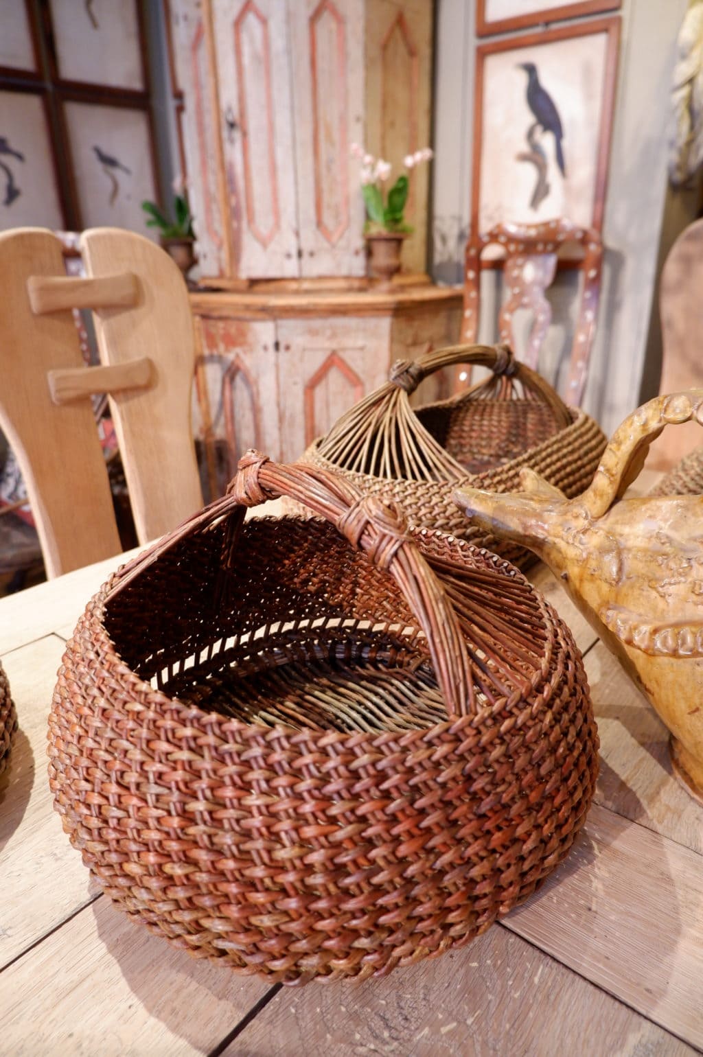 Collection de vanneries contemporaines en osier fin tressé – Image 7