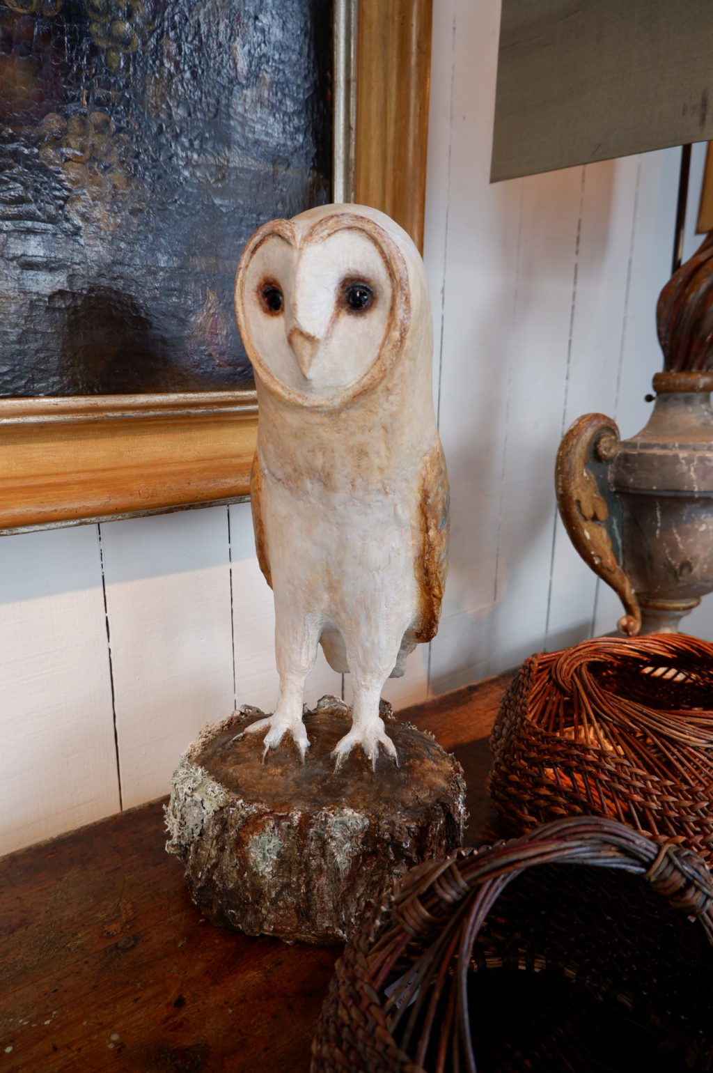 Large paper-mache owl - Image 3