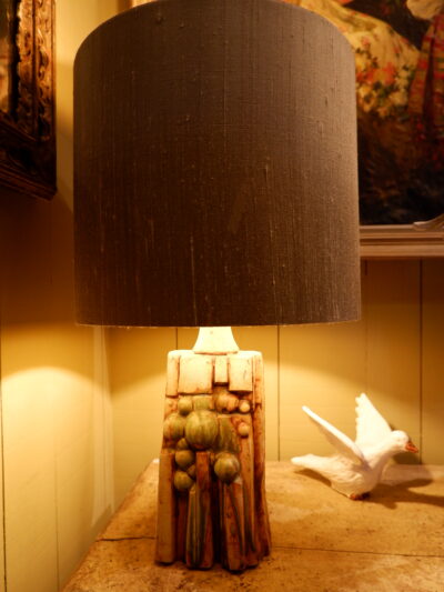 Lampe en céramique par Bernard Rooke ca.1970 + AJ