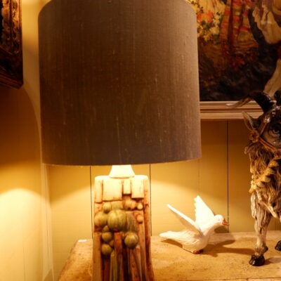 Lampe en céramique par Bernard Rooke ca.1970 + AJ