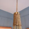 Grand lustre italien en laiton doré par Oscar Torlasco ca.1960 – Image 5