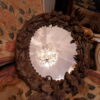 MIROIR EN FONTE DE FER DECOR RUBAN ET ROSES CA.1890 – Image 4
