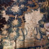 Grande tapisserie d'Aubusson figurant un Château et son jardin sur fond de verdure et animaux - ca.1780 – Image 2