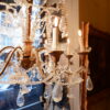Paire de grands lustres génois, en cristal et verre taillé ca.1850 – Image 14