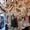 Paire de grands lustres génois, en cristal et verre taillé ca.1850 – Image 18
