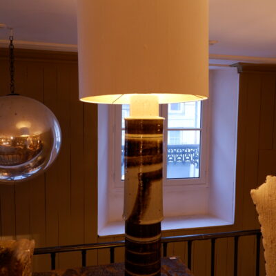 BIG LAMP IN GRES BY INGER PERSSON - DENMARK CA.1960