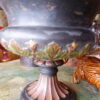 VASE NEOCLASSIQUE SUR PIED EN TERRE CUITE POLYCHROME SIGNEE  P. Ipsen, Kjøbenhavn ca.1890 – Image 3