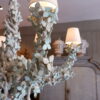 Grand lustre "Feuilles blanches" par Edouard Chevalier – Image 3