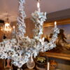 Grand lustre "Feuilles blanches" par Edouard Chevalier – Image 6