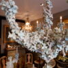 Grand lustre "Feuilles blanches" par Edouard Chevalier – Image 7