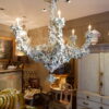 Grand lustre "Feuilles blanches" par Edouard Chevalier – Image 10