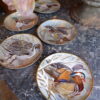 5 assiettes canards par Basil Ede, pour Franklin en porcelaine de Limoges – Image 3