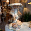 Selette "Champignon" en grés émaillée par Rambervillers