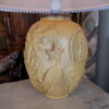 Une lampe email jaune décor Marin par Anna-Lisa Thomson pour Uppsala Ekeby – Image 2
