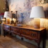 Grande console à tiroirs en chêne Angleterre - période George III – Image 7