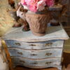 Commode suédoise patine gris/bleu d'origine fin XVIIIe – Image 3