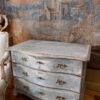 Commode suédoise patine gris/bleu d'origine fin XVIIIe – Image 7