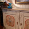 Buffet toscan en bois peint décor baroque ca.1890 – Image 8