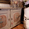 Buffet toscan en bois peint décor baroque ca.1890 – Image 7