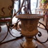 PAIRE DE VASES EN PLOMB MOTIF CAMELIA - FRANCE XIXE – Image 9
