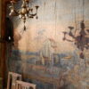 Grande toile peinte d'époque XVIIIe - tons pastels – Image 5