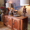 Enfilade en chêne ciré ouvrant sur 3 portes - fin XVIIIe – Image 7