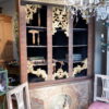 Meuble étagère ou bibliothèque en bois peint - Italie fin XIXe – Image 3