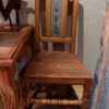 Chaise provinciale baroque Suédoise en bois peint ca.1800 – Image 8