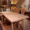 TABLE A DINER OU BUREAU EN CHENE SABLE CA.1960