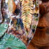 Grand plat en barbotine polychrome figurant poissons, couleuvres insectes -fin XIXe par les suiveurs de Palissy – Image 5