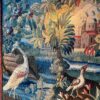 Tapisserie d'Aubusson fin XVIIIe - oiseaux dans un motif de verdure. – Image 5