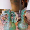 Paire de verseuses dites "demoiselles d'Avignon" fin XIXe
