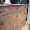 Grande commode à 4 tiroirs en bois peint - Alpes du Sud ca.1816 – Image 6