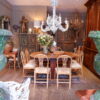 Suite de 3 grands vases  pied douche en terre-cuite émaillée de Castelnaudary - fin XVIIIe – Image 7