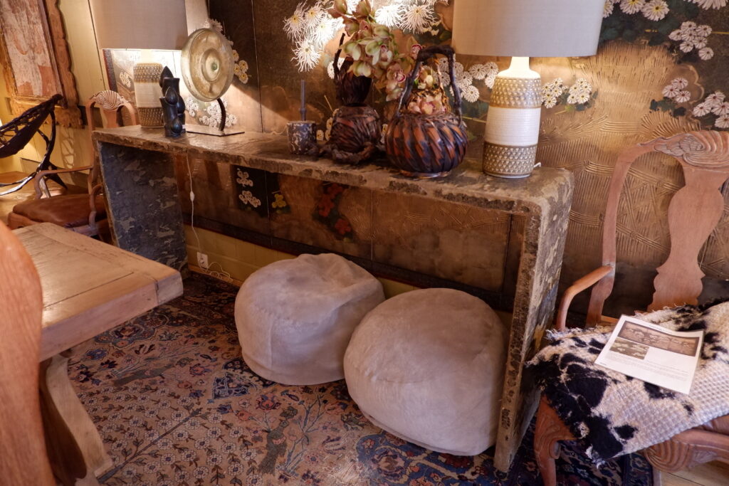 Grande console chinoise laque ancienne oxydée - Région du Shanxi Fin XIXe – Image 5