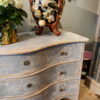 Commode provençale double galbe patine bleue pâle ca.1880 – Image 3