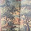 Paravent à 2 feuilles toile peinte à décor de "Moulin dans un décor de verdure" - Travail Français fin XVIIIe – Image 4