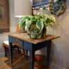 Petit bureau un tiroir en bois peint fin XIXe – Image 2