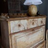 Meuble suédois en bois peint patine ocre clair ca.1800 – Image 6