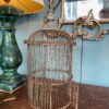 Petite cage à oiseaux en fer fin XIXe – Image 3