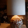 Grande lampe boule décor fleurs de trèfles par Carl Harry Stalhane ca.1960 – Image 2