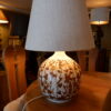 Grande lampe boule décor fleurs de trèfles par Carl Harry Stalhane ca.1960 – Image 7