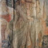 Grande toile peinte d'époque XVIIIe - Provence - – Image 5