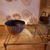 Grande table basse carrée en bronze et verre clair - Suède ca.1960 – Image 2