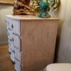 Grande commode aux oiseaux patine blanche XIXe – Image 3